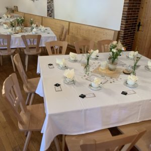 Gasthaus zum Bräu - Tischdeko