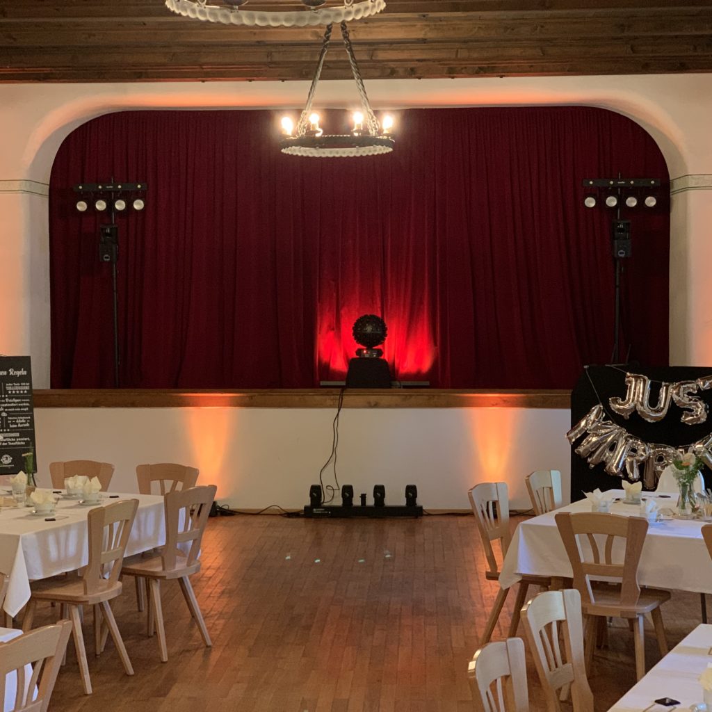 Gasthaus zum Bräu - DJ Aufbau